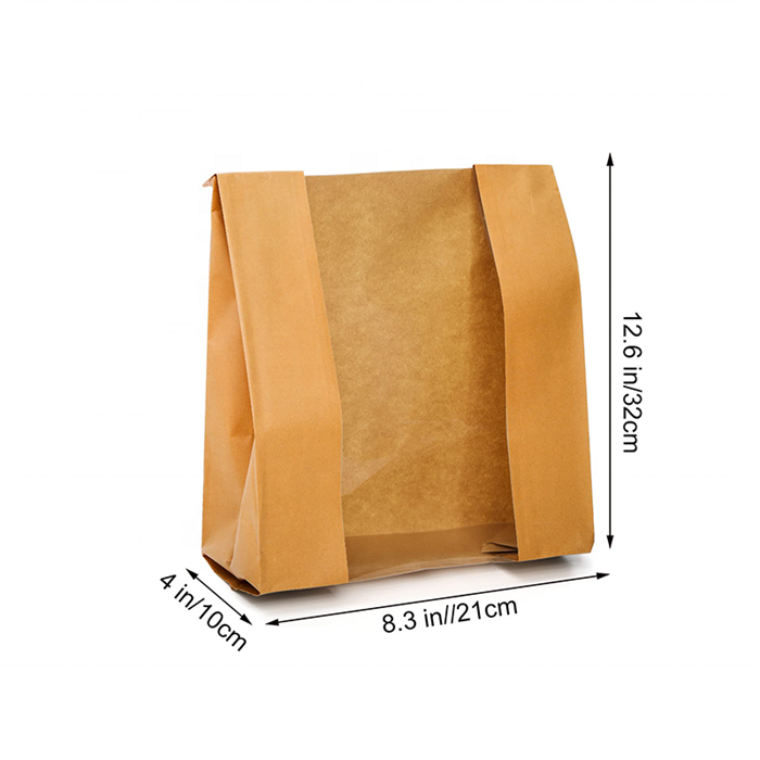 Kraft food paper bag from mmcis china 